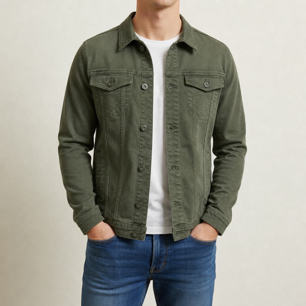 Oliveiro Men's Shirt in Army Green