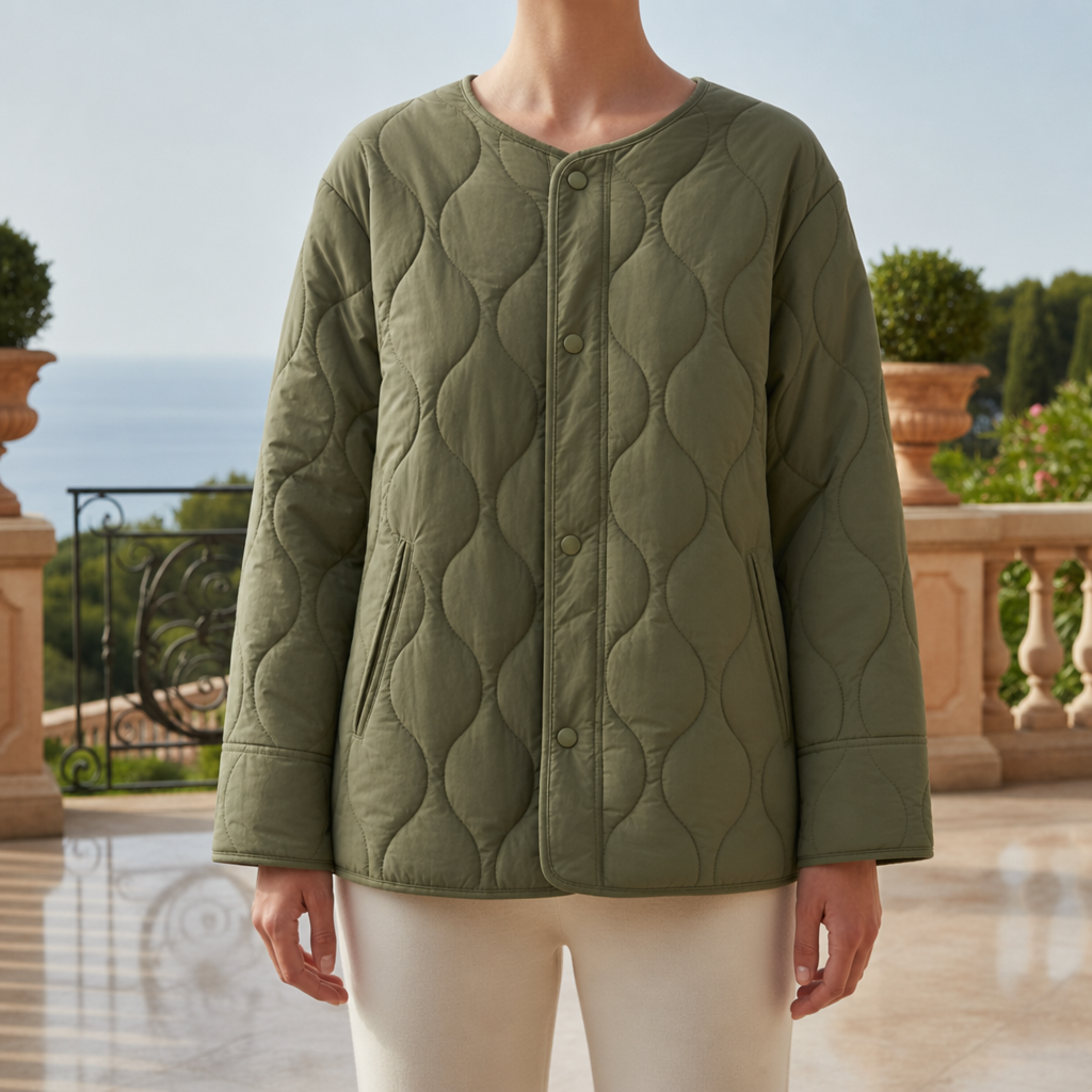 Molliova Winter Jacket in Army Green