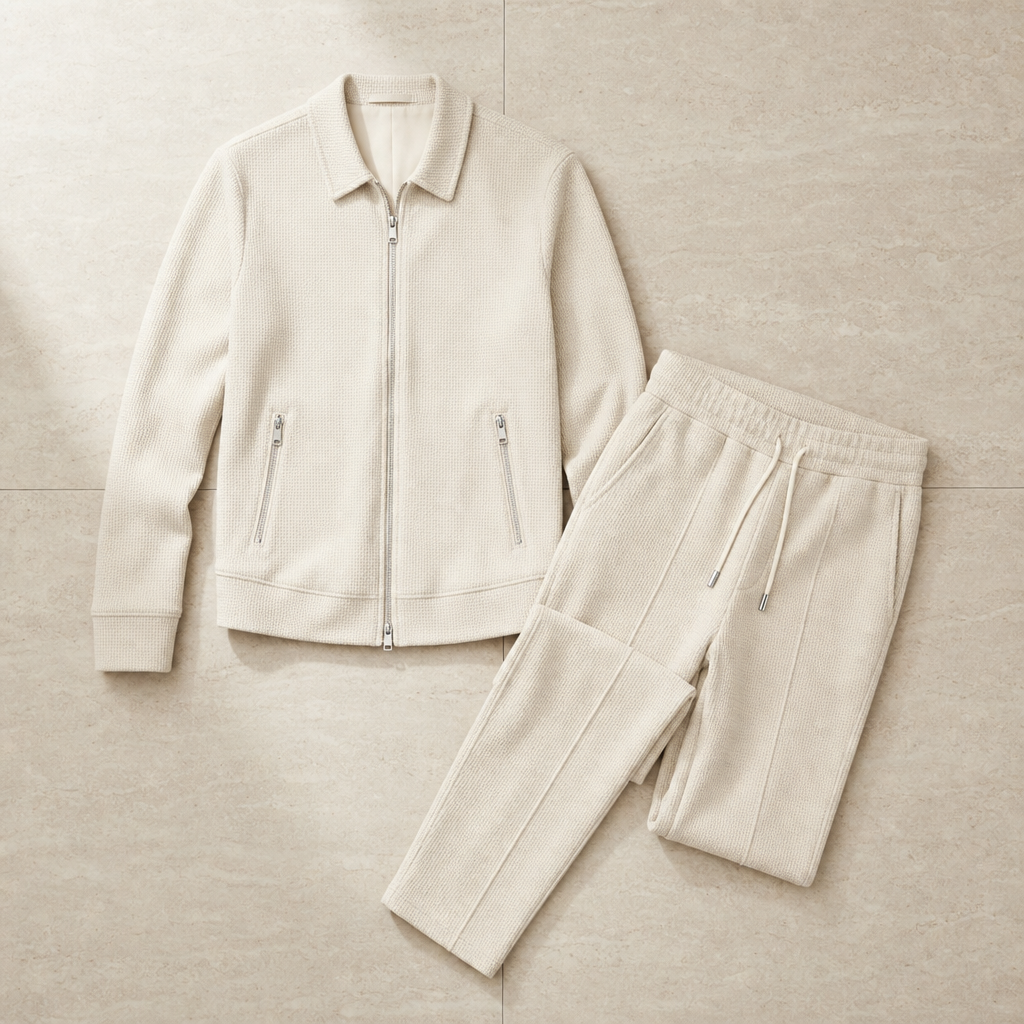 Kaiserla Tracksuit Set in Beige