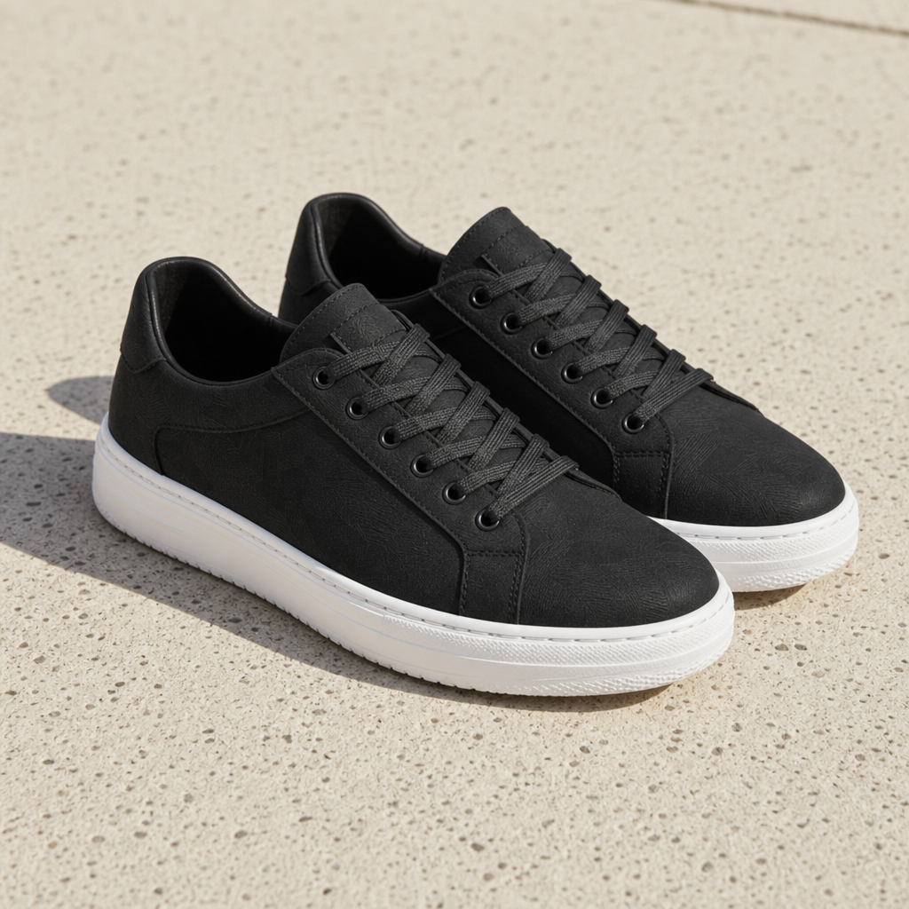 Salamanca Classic Low-Top Sneakers in Black
