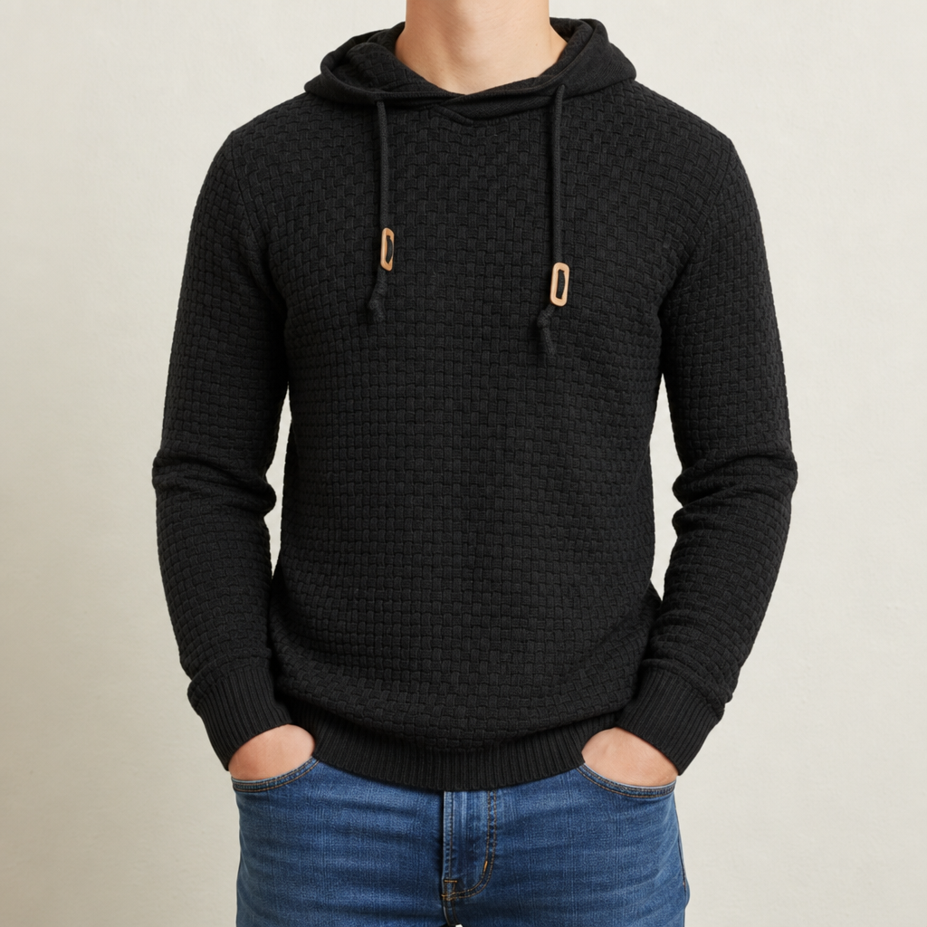 Houston Hoodie in Black