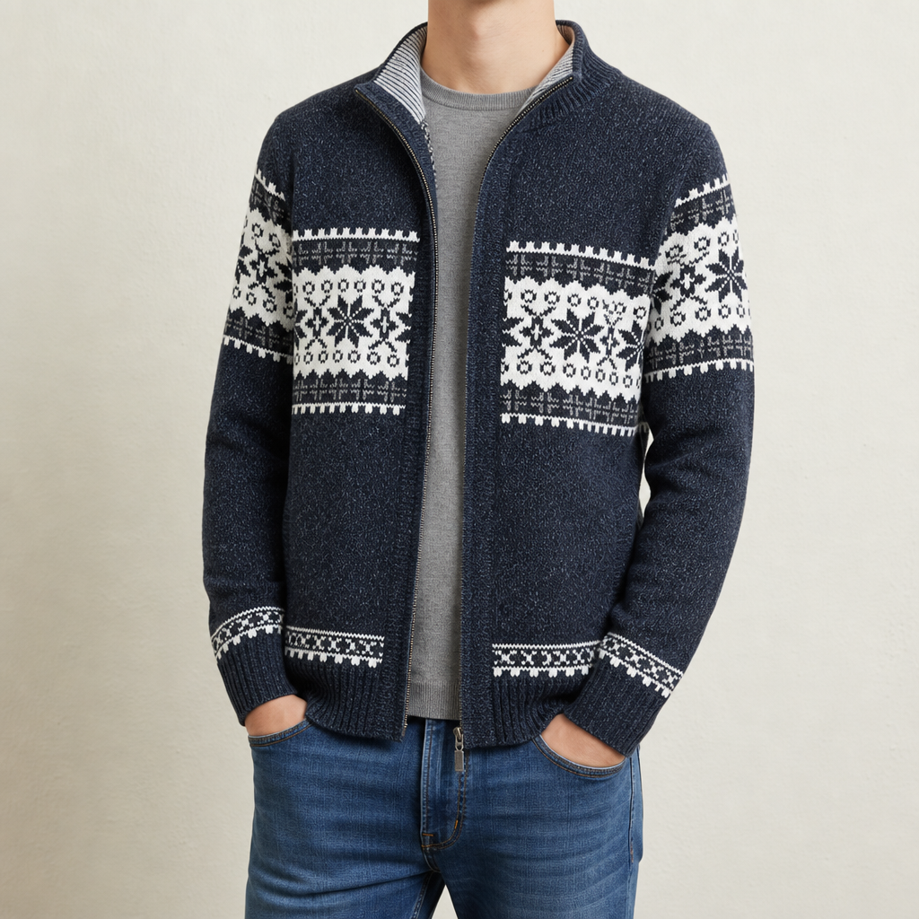 Kent Winter Jacket in Blue