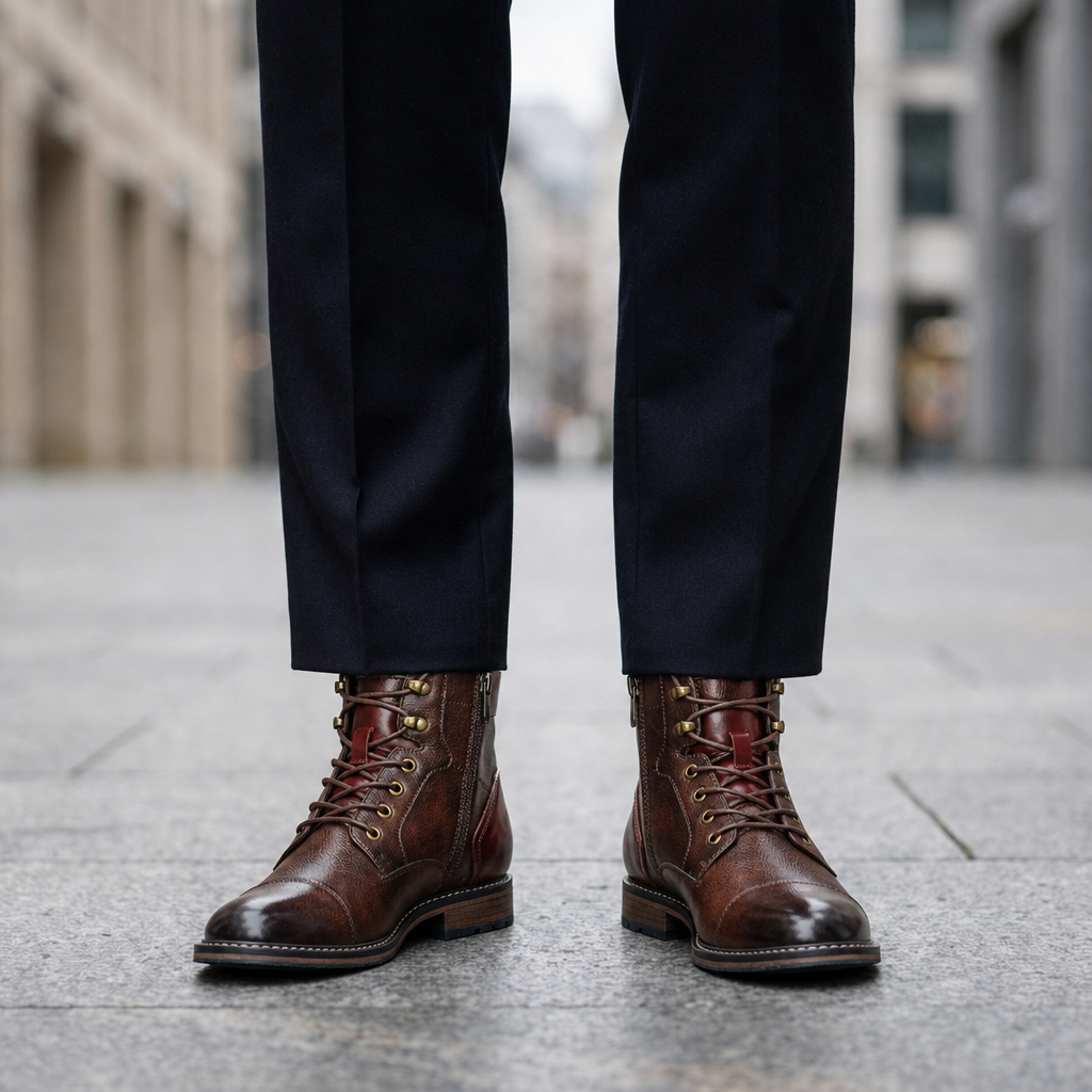 Nice Vintage Cap Toe Boots in Default