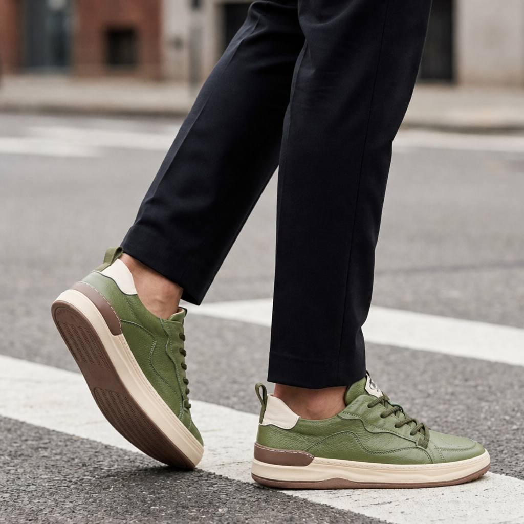 Formentor Leather Casual Sneakers in Green