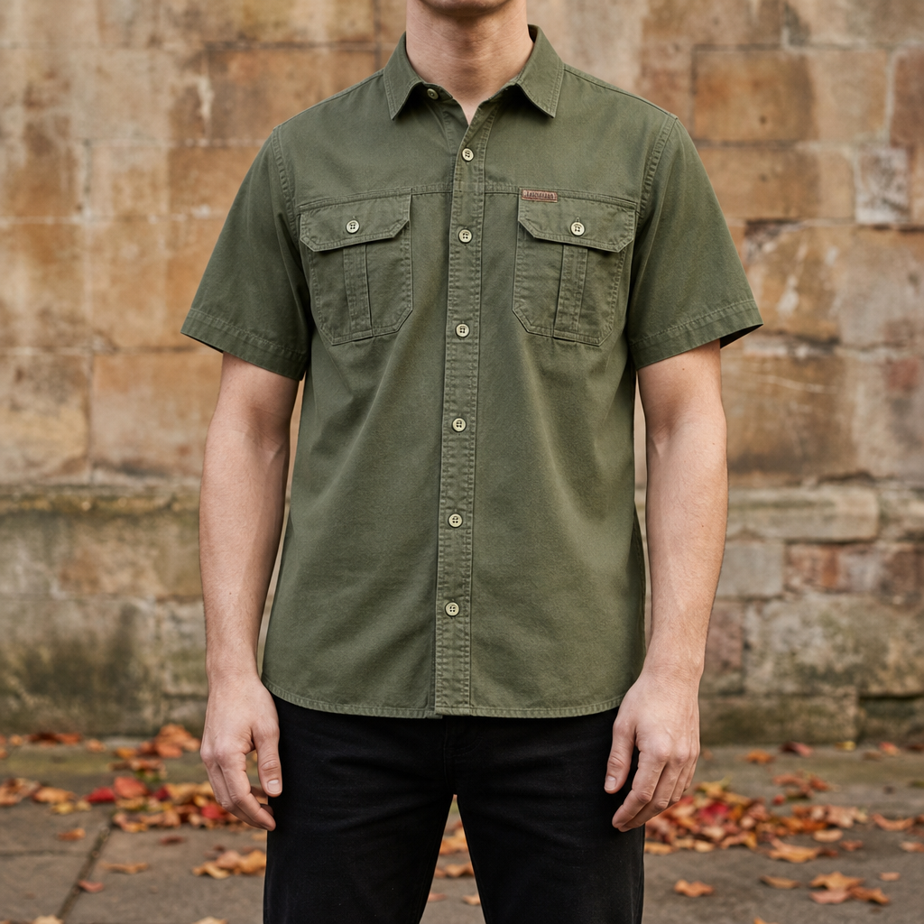Eze Tactical Cargo Shirt in Green
