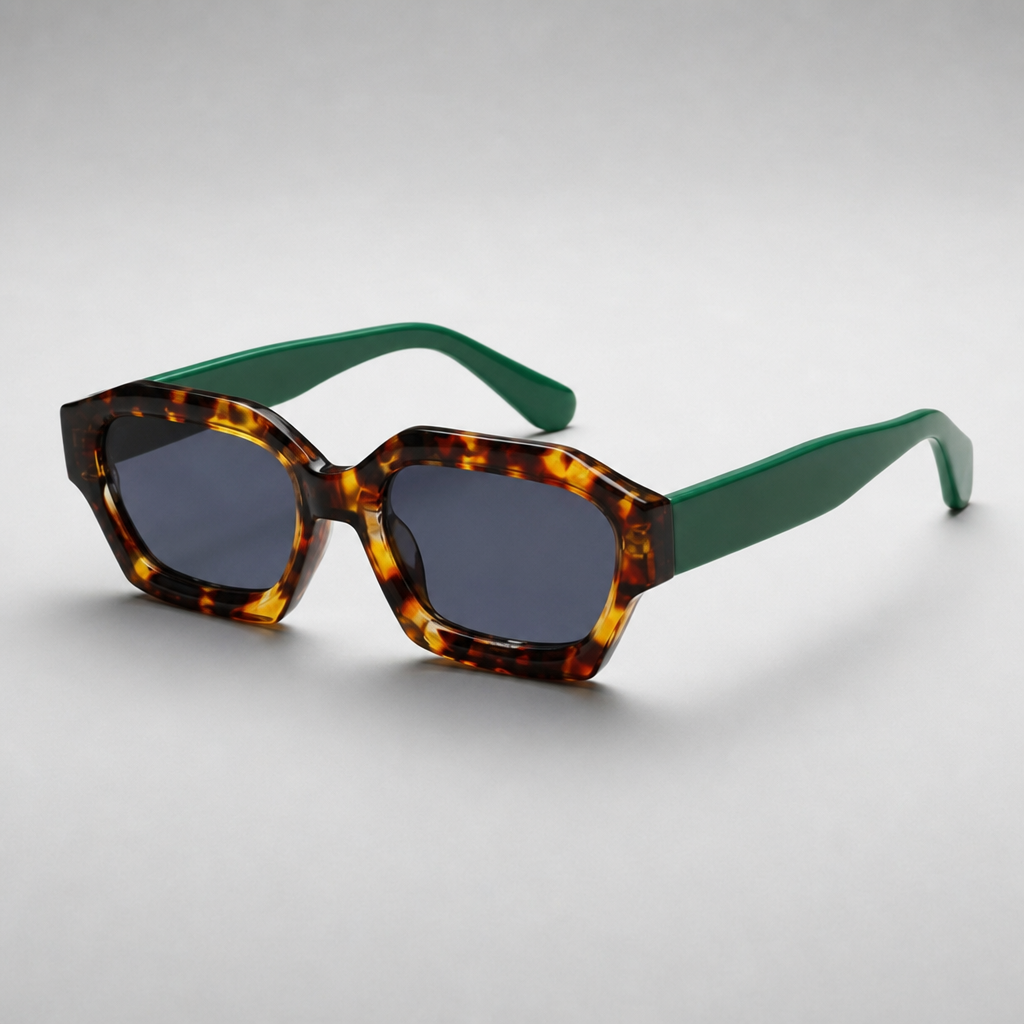 Women's Monsaraz Sunglasses in Leopard Green