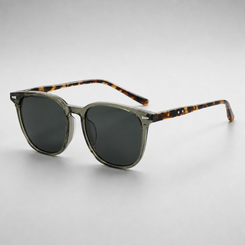 Women's Jerez Sunglasses in Olive Tortoise