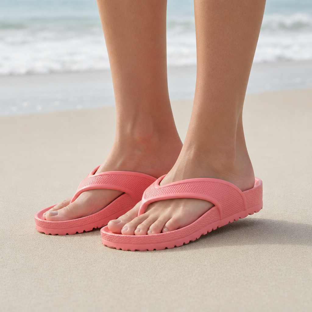 Ericeira Orthopedic EVA Flip Flops in Pink