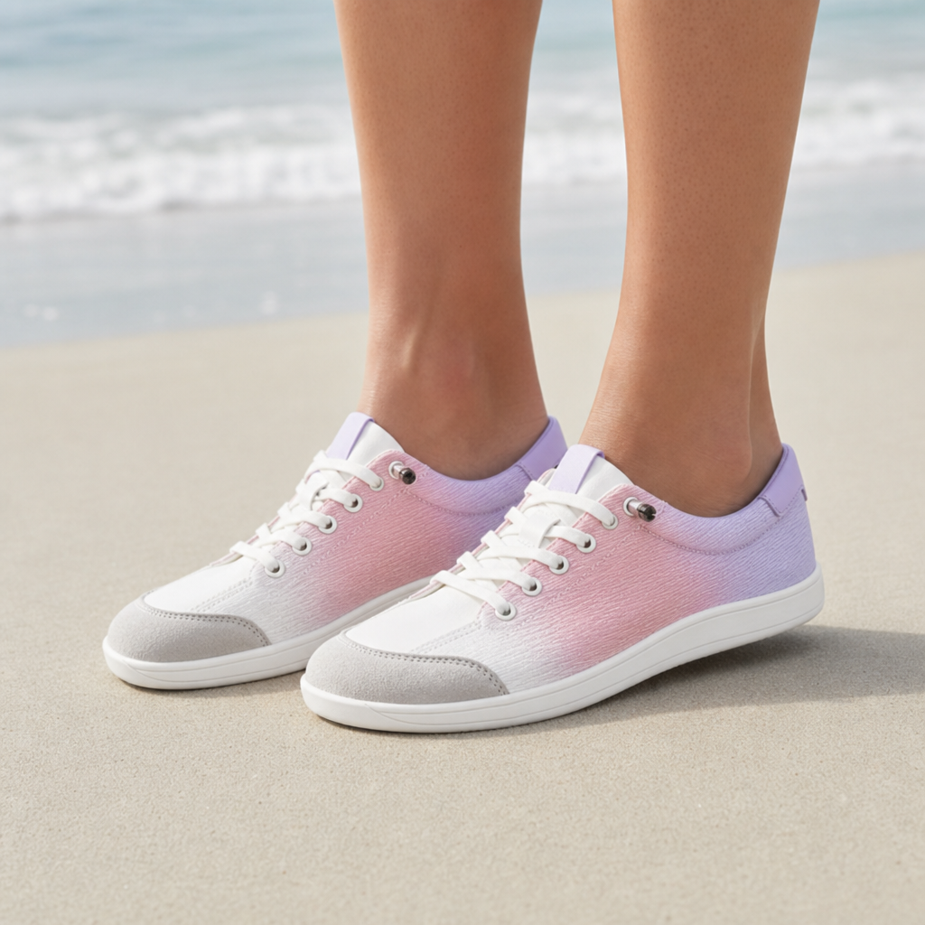 Mojacar Ombre Barefoot Sneakers in Pink