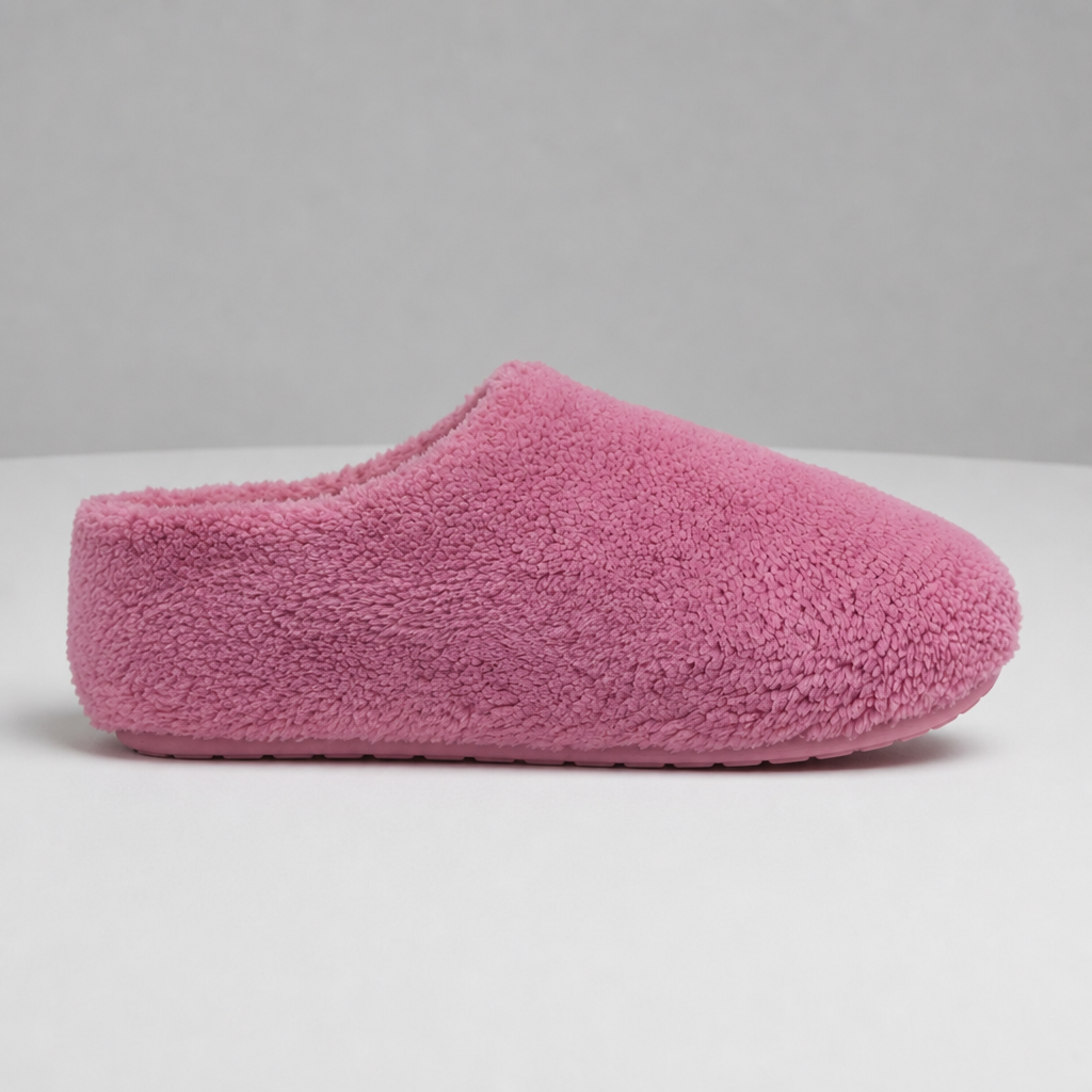 Rab Fluffy Sherpa Slippers in Pink