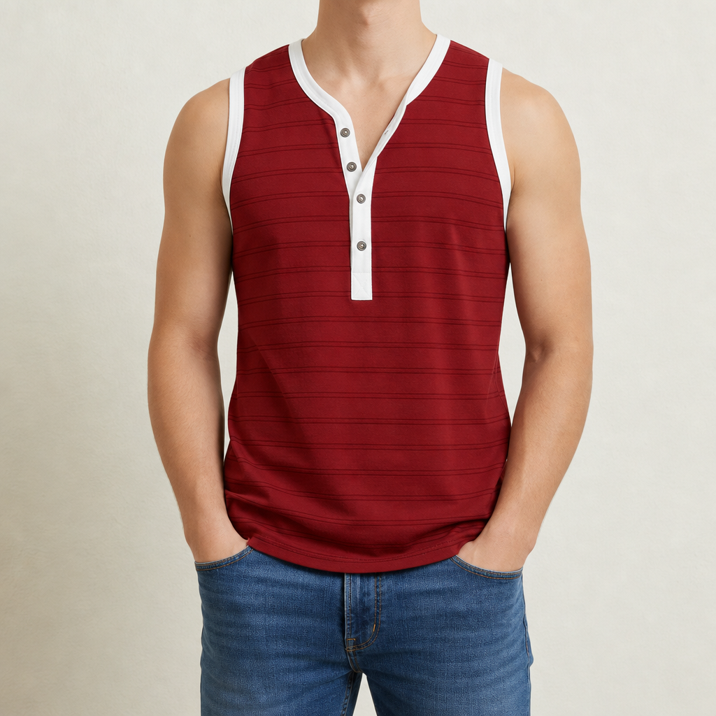 Nairobi Tank Top in Red