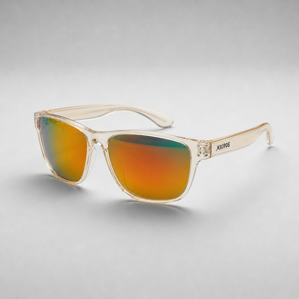 Women's Menorca Sunglasses in Transparent Gold