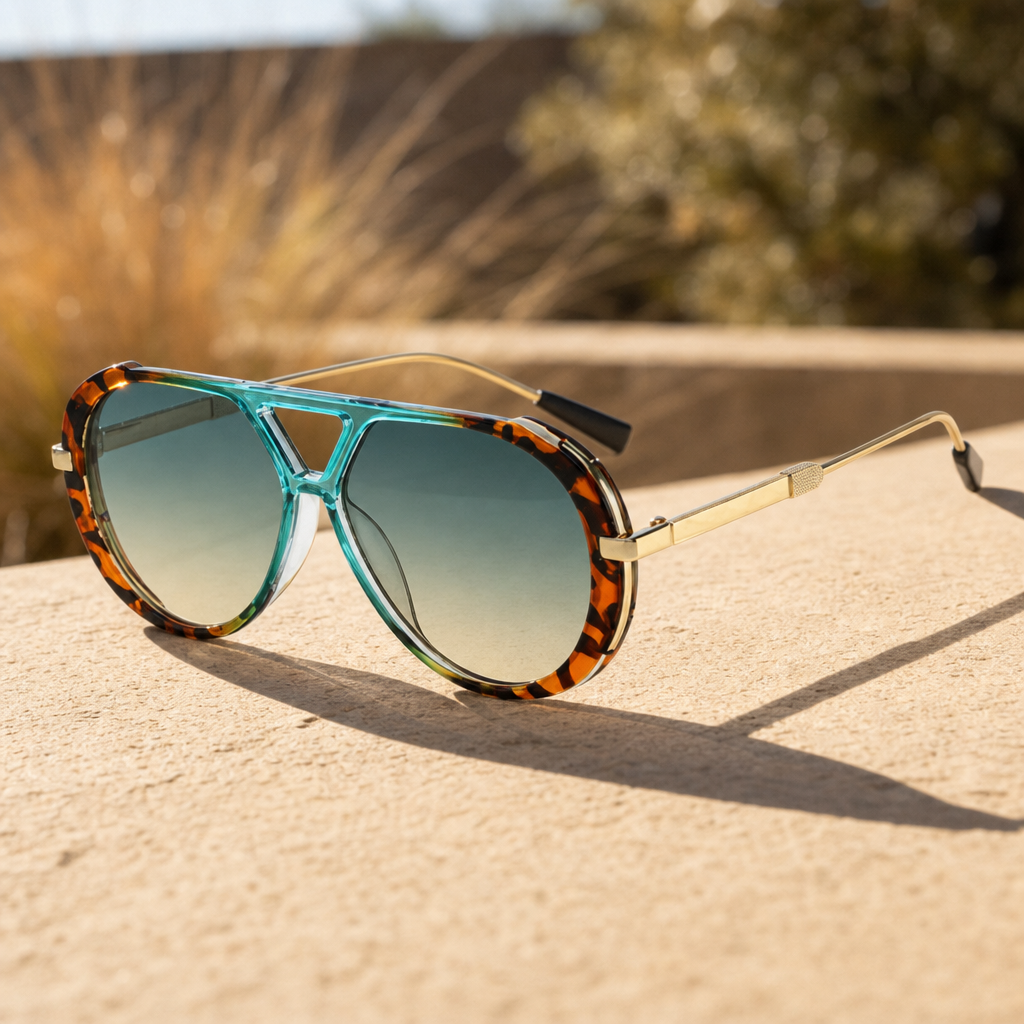 Women's Kardamyli Sunglasses in Turquoise