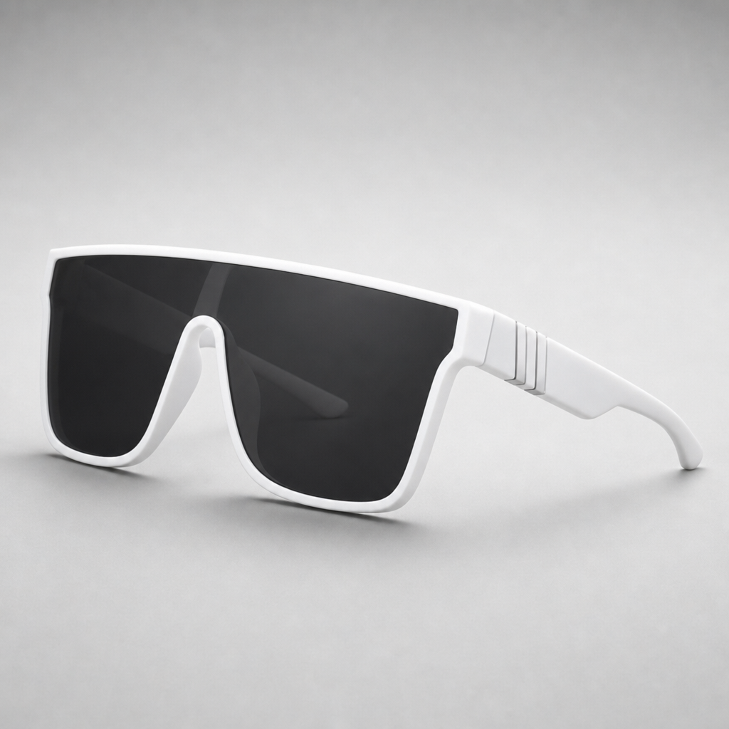 Women's Seville Sunglasses in White/Black