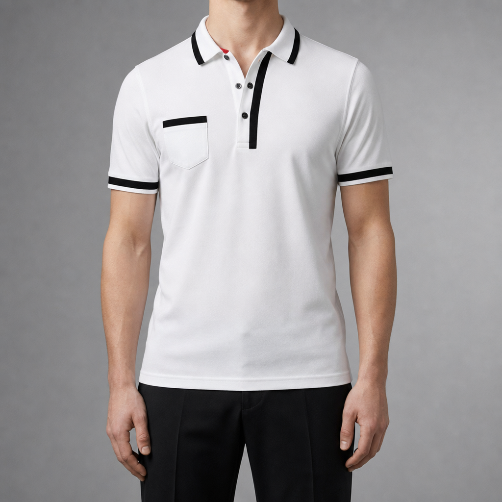 Quava Polo Shirt in White