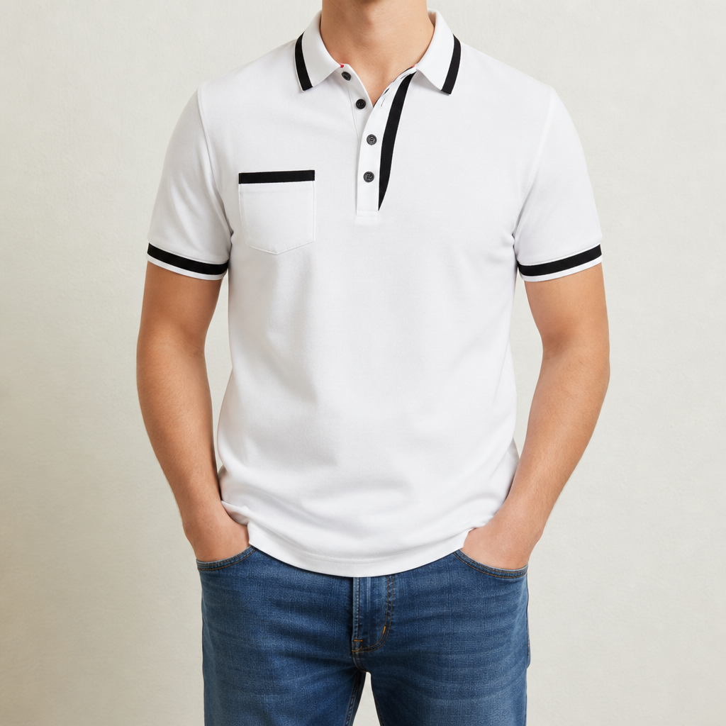 Gianluca Polo Shirt in White