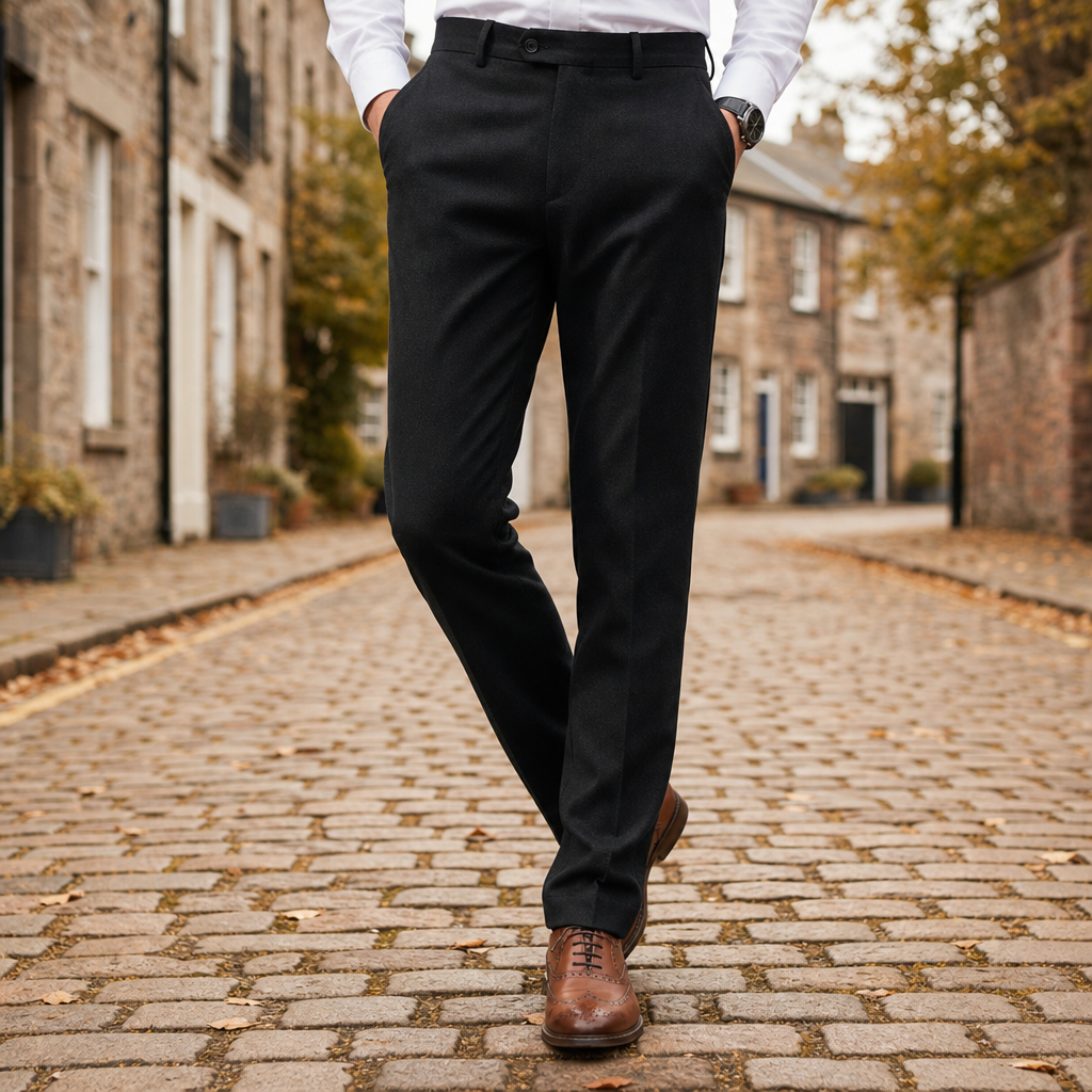 Mallorca Business Trousers in Black