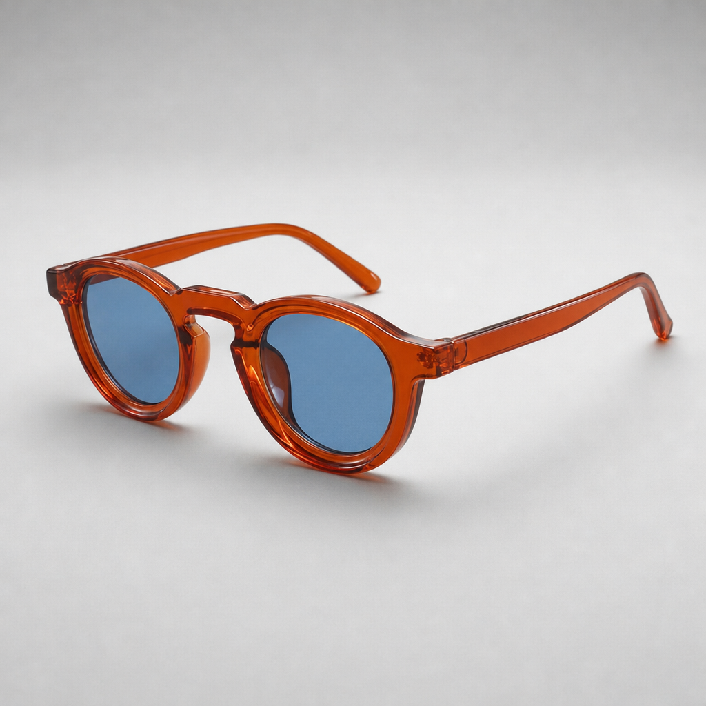 Women's Almeria Sunglasses in Blue Amber