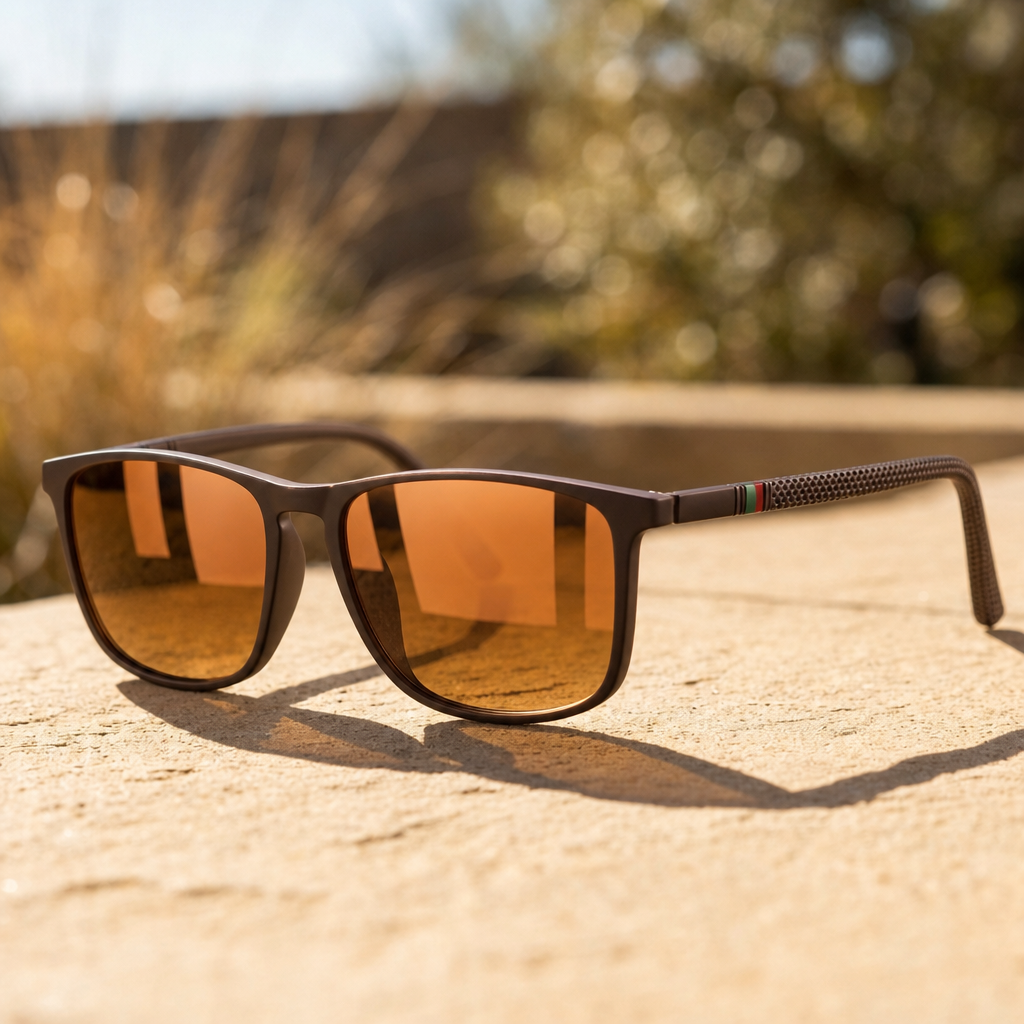 Men's Otranto Sunglasses in Copper