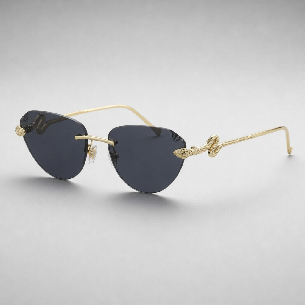 Women's Portofino Sunglasses in Gold-Black