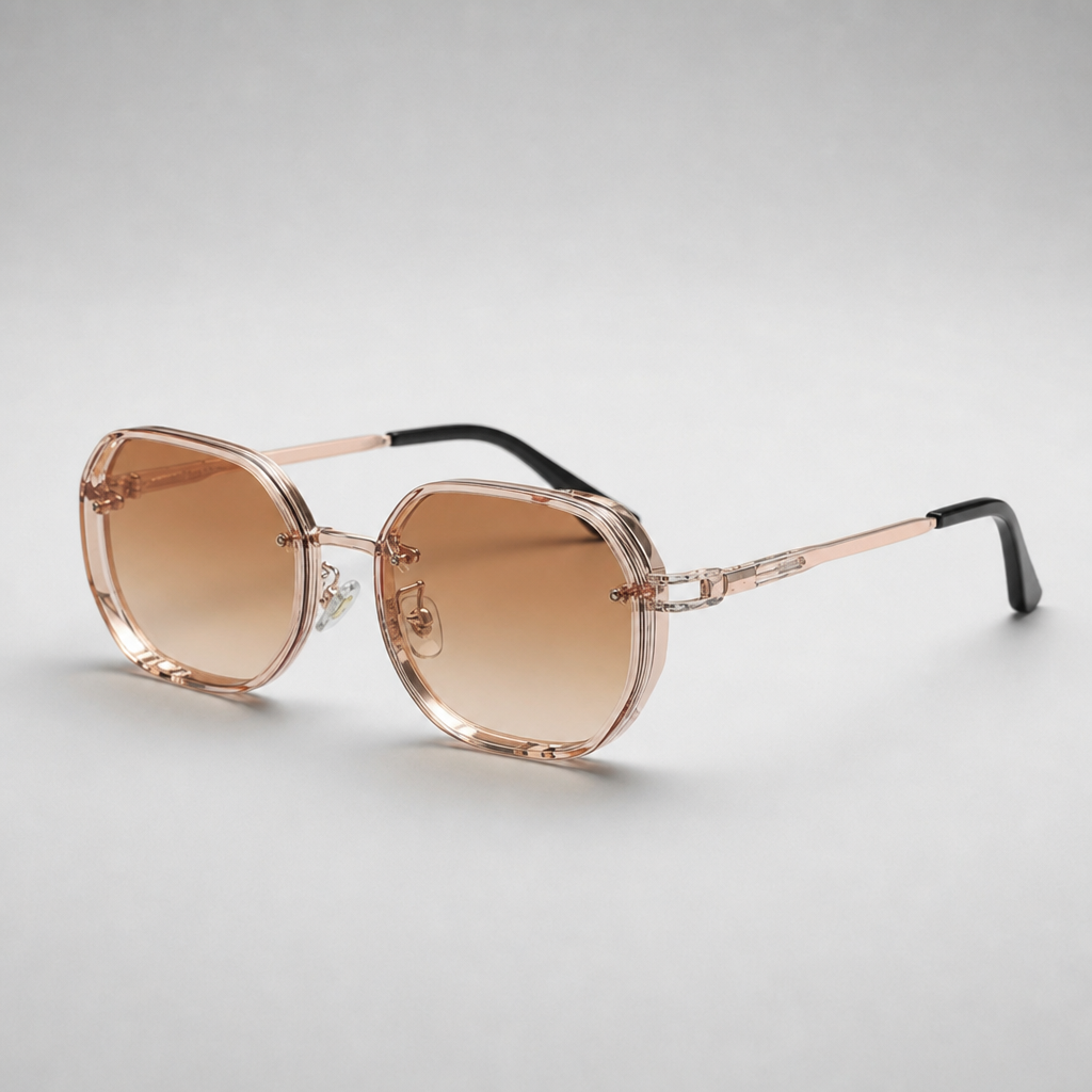 Women's Valencia Sunglasses in Gold/Tan