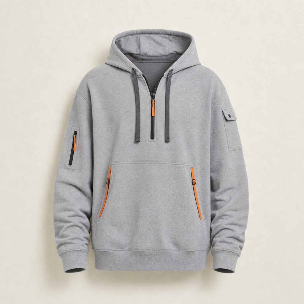 Iravello All-Season Utility Jacket in Light Gray