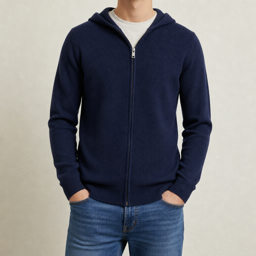 Ravello Hoodie in Navy