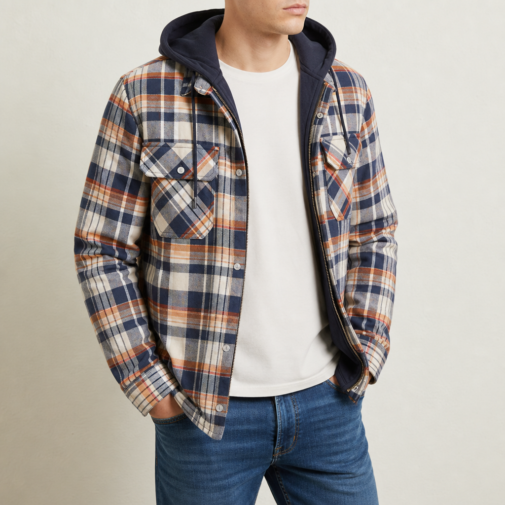 Wandsworth Bomber Jacket in Orange