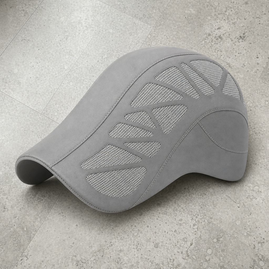 Calpe Mesh Sport Beret in Silver