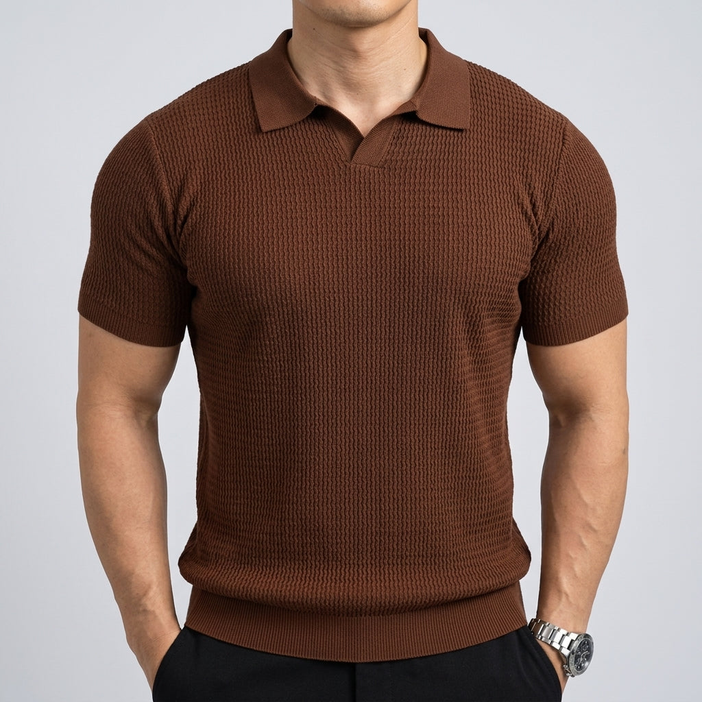 Loriano V-neck Polo Shirt