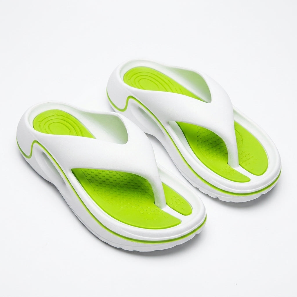 Green White