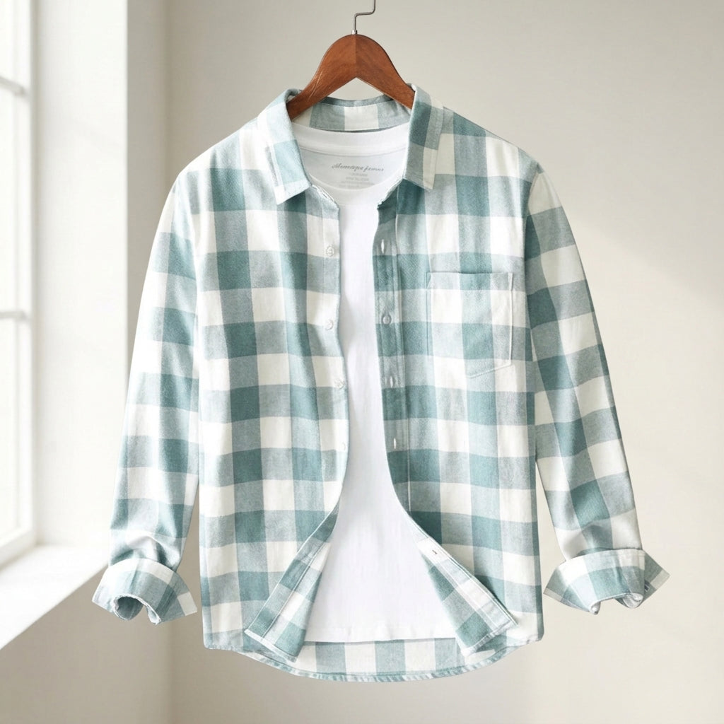 Green & White