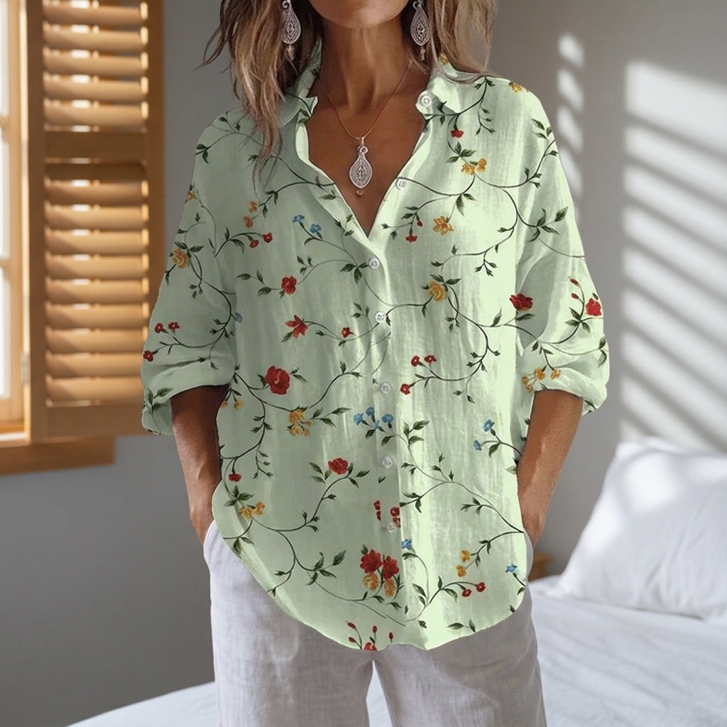 Mint Green Floral