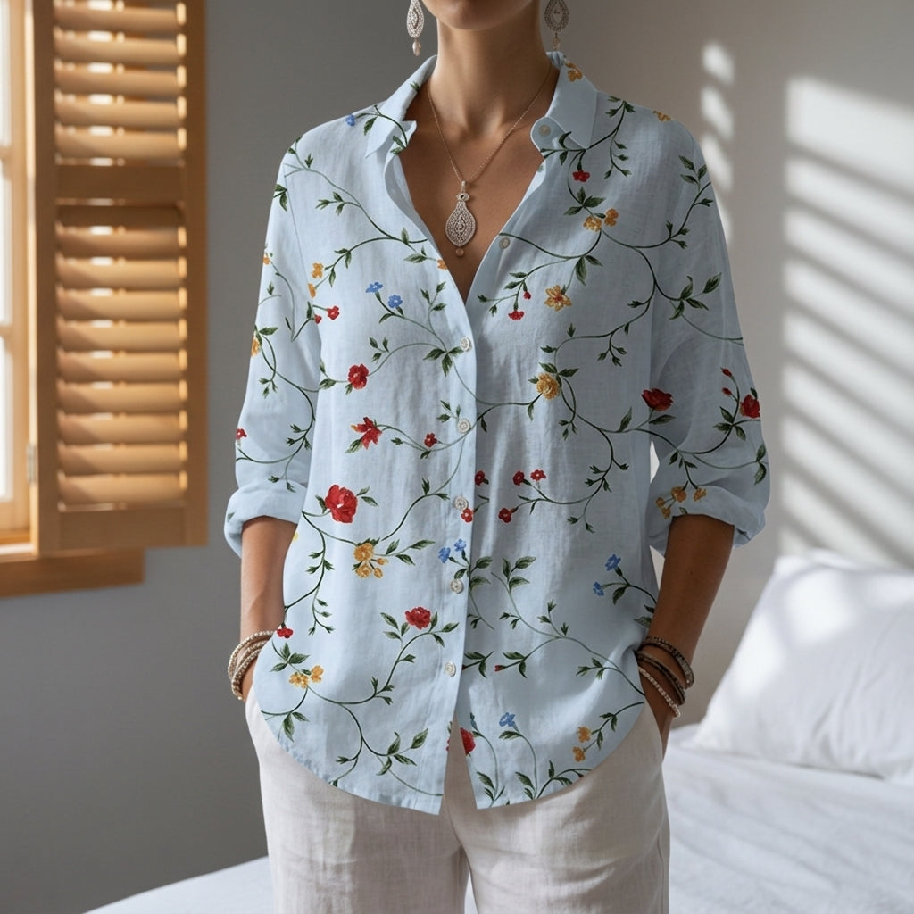 Light Blue Floral