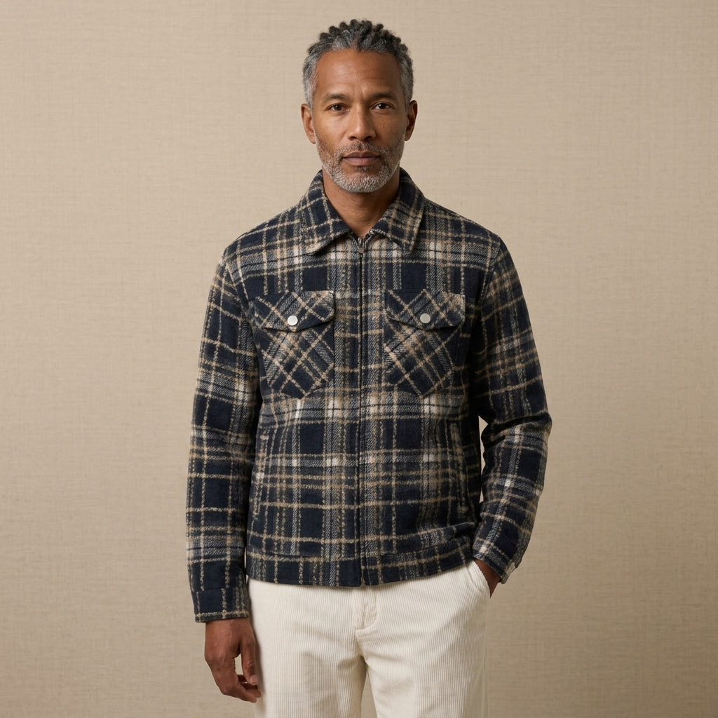 Charcoal Plaid