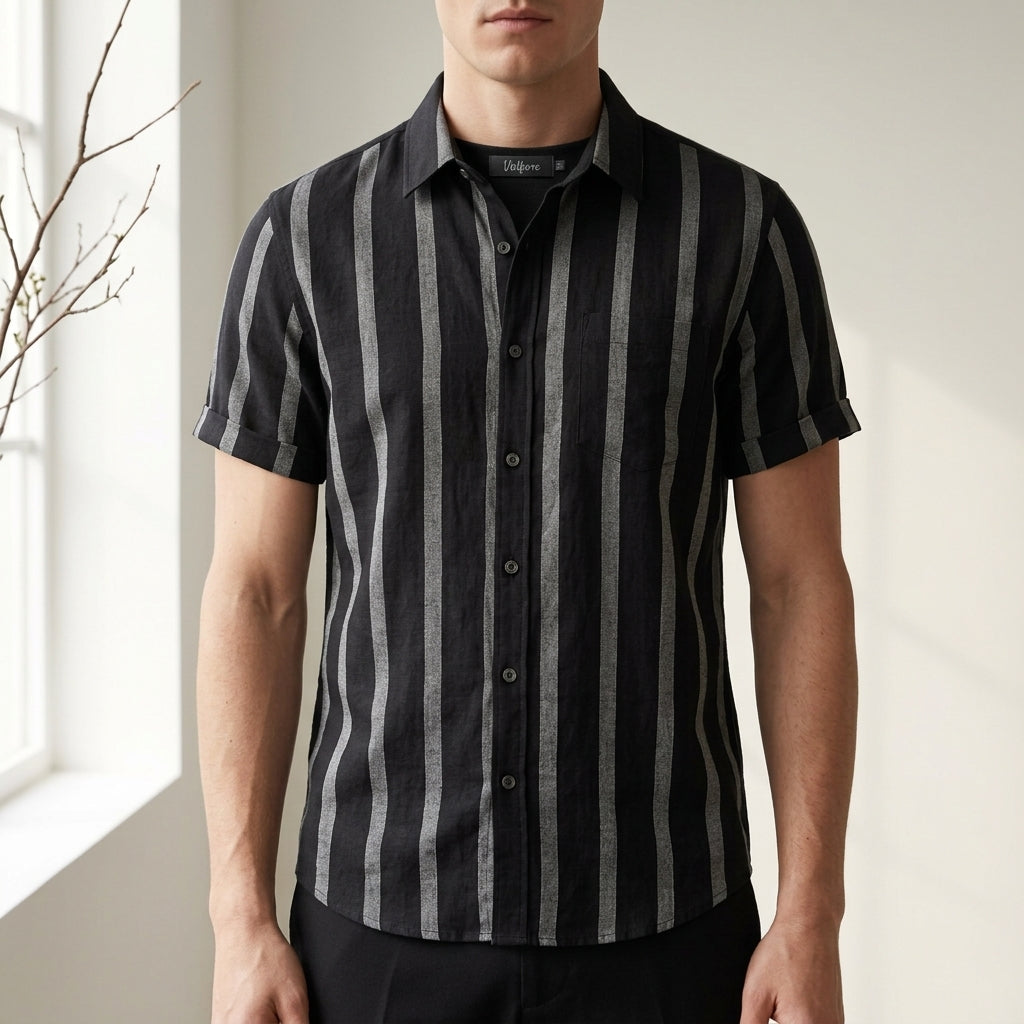Black & White Stripe