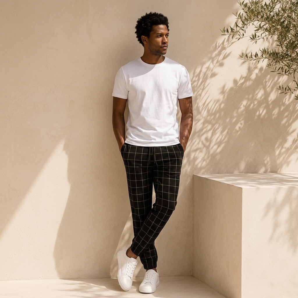 Black Plaid