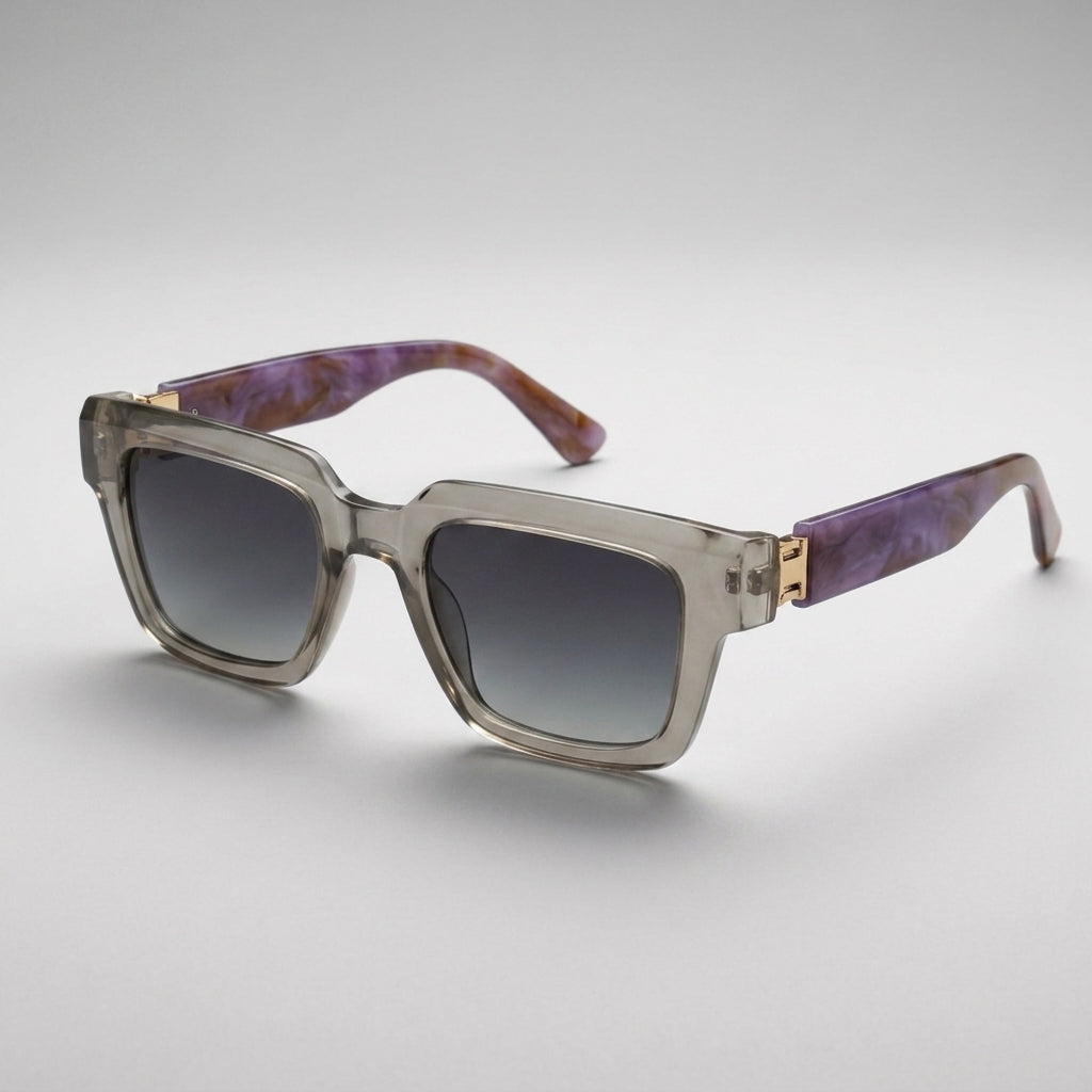 Grey and Purple