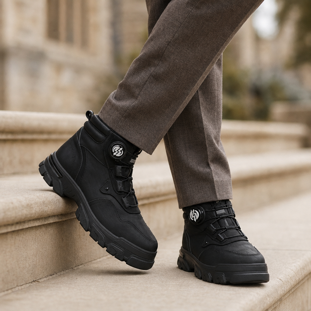 Silves All-Purpose Work Boots in Black