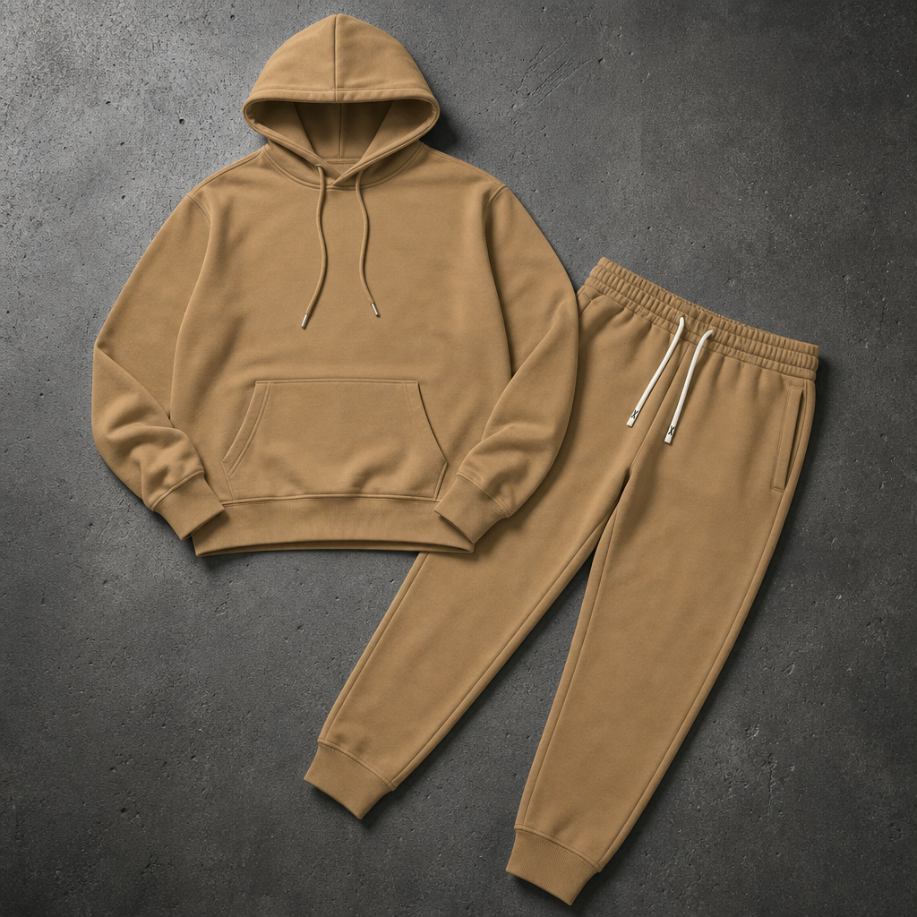Lavello Tracksuit Set in Khaki