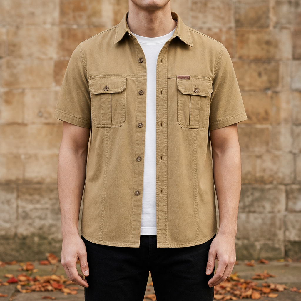 Eze Tactical Cargo Shirt in Khaki