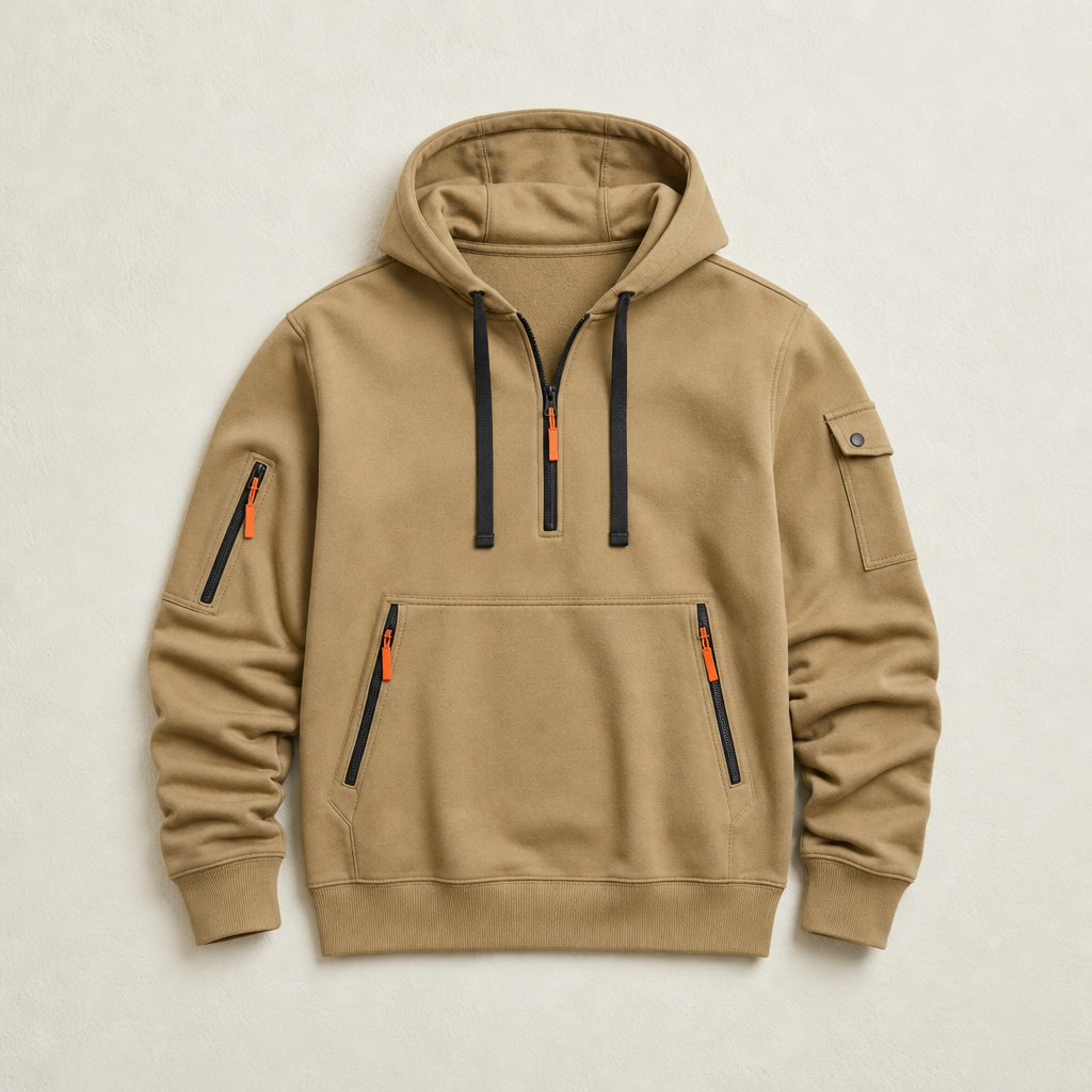 Iravello All-Season Utility Jacket in Khaki