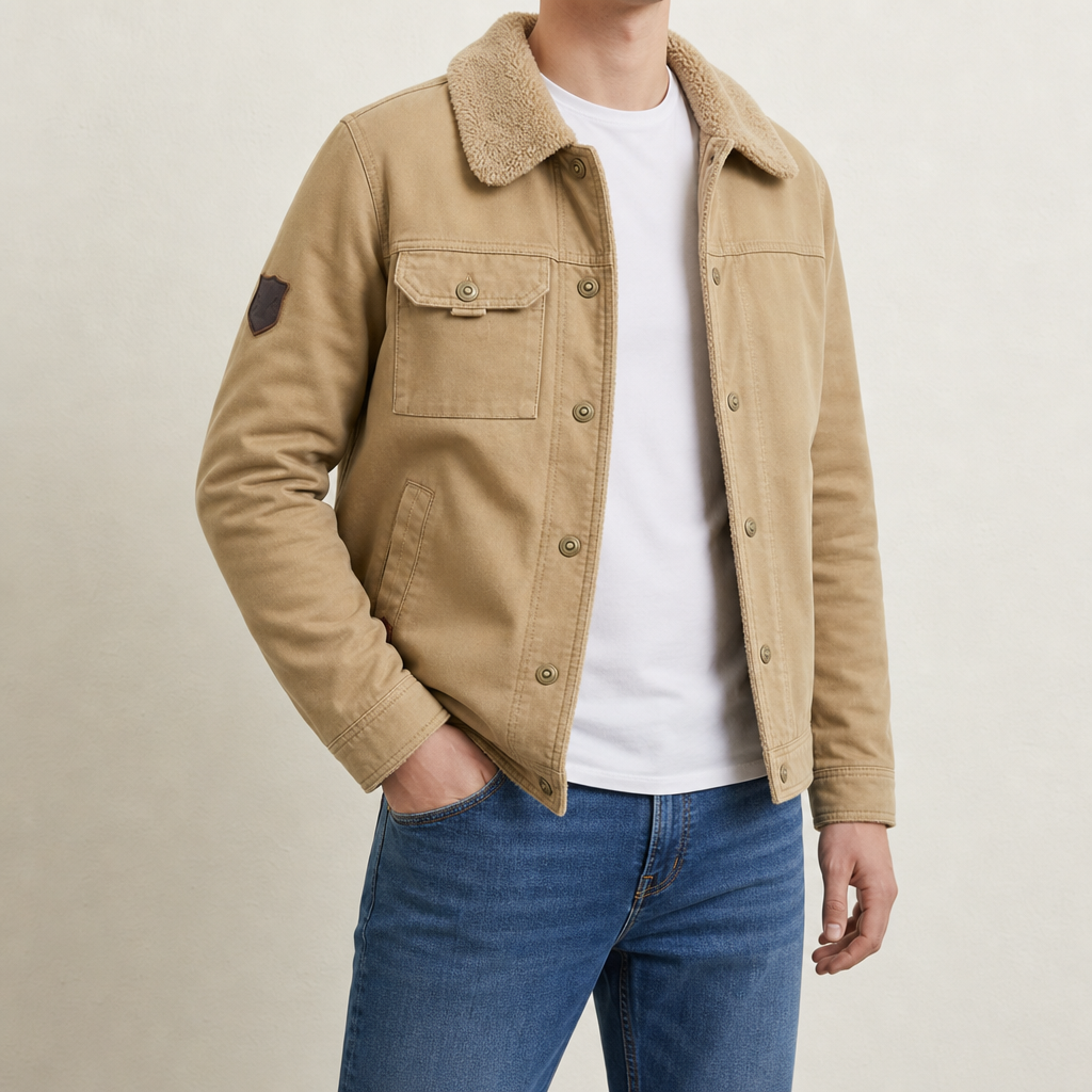 Clarinate Comfort Jacket in Khaki