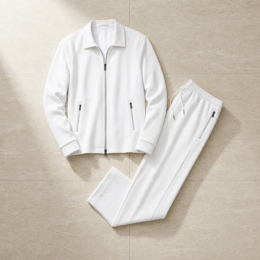 Kaiserla Tracksuit Set in White