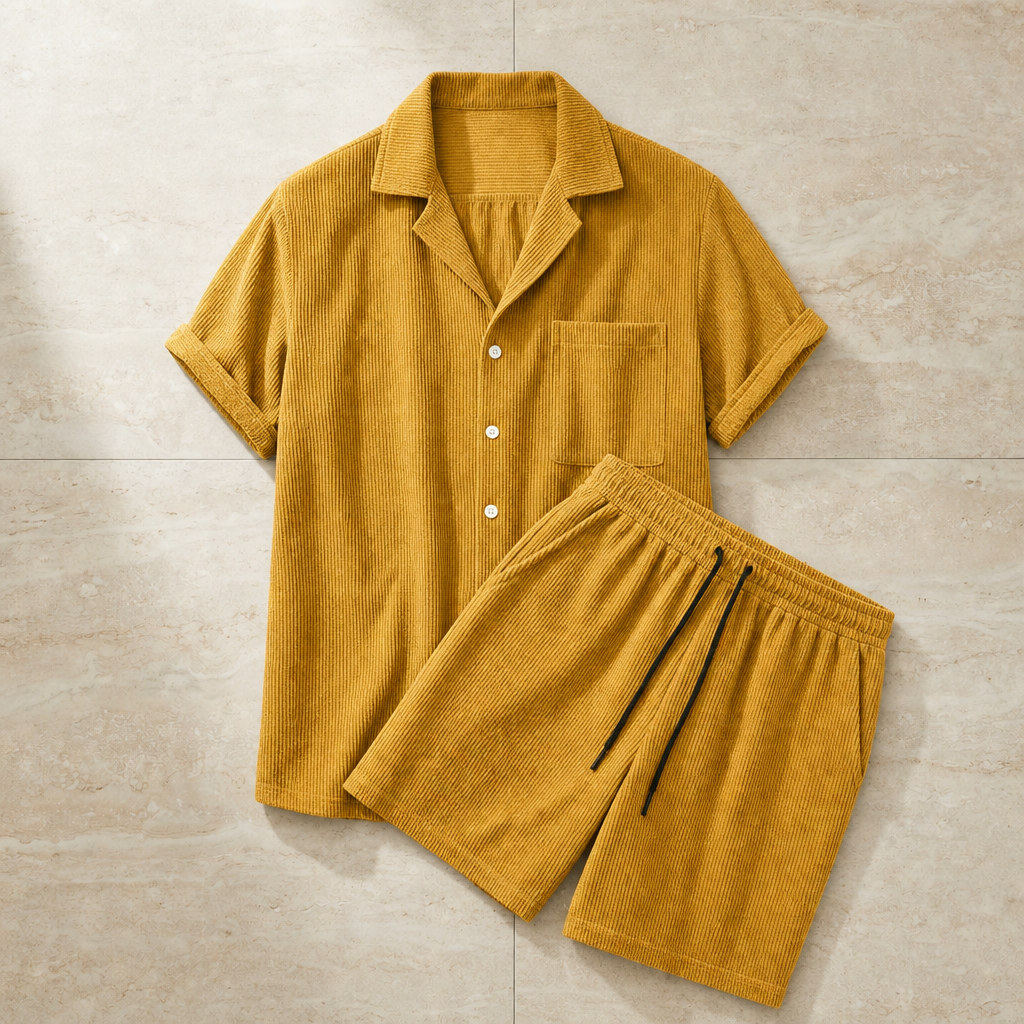 Arthur Two Piece Set in Yellow