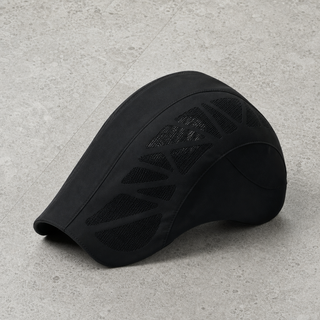 Calpe Mesh Sport Beret in Black