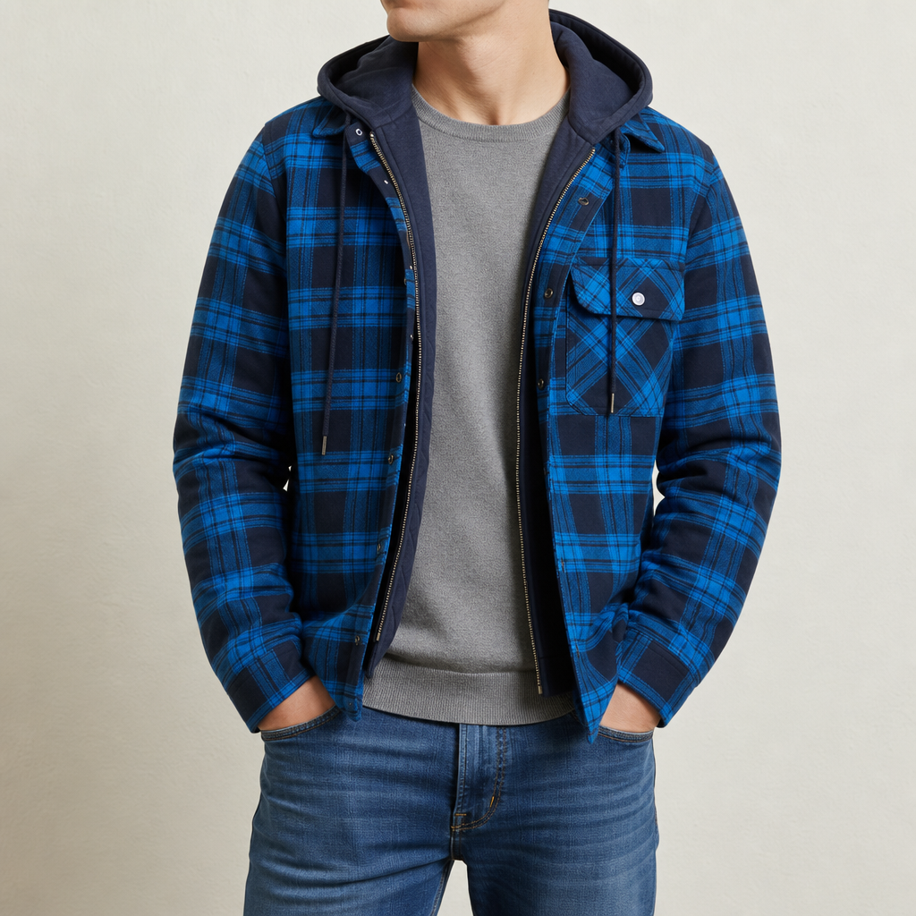 Wandsworth Bomber Jacket in Blue