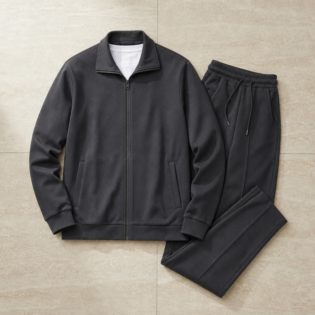 Peter Two Piece Set in Dark Gray