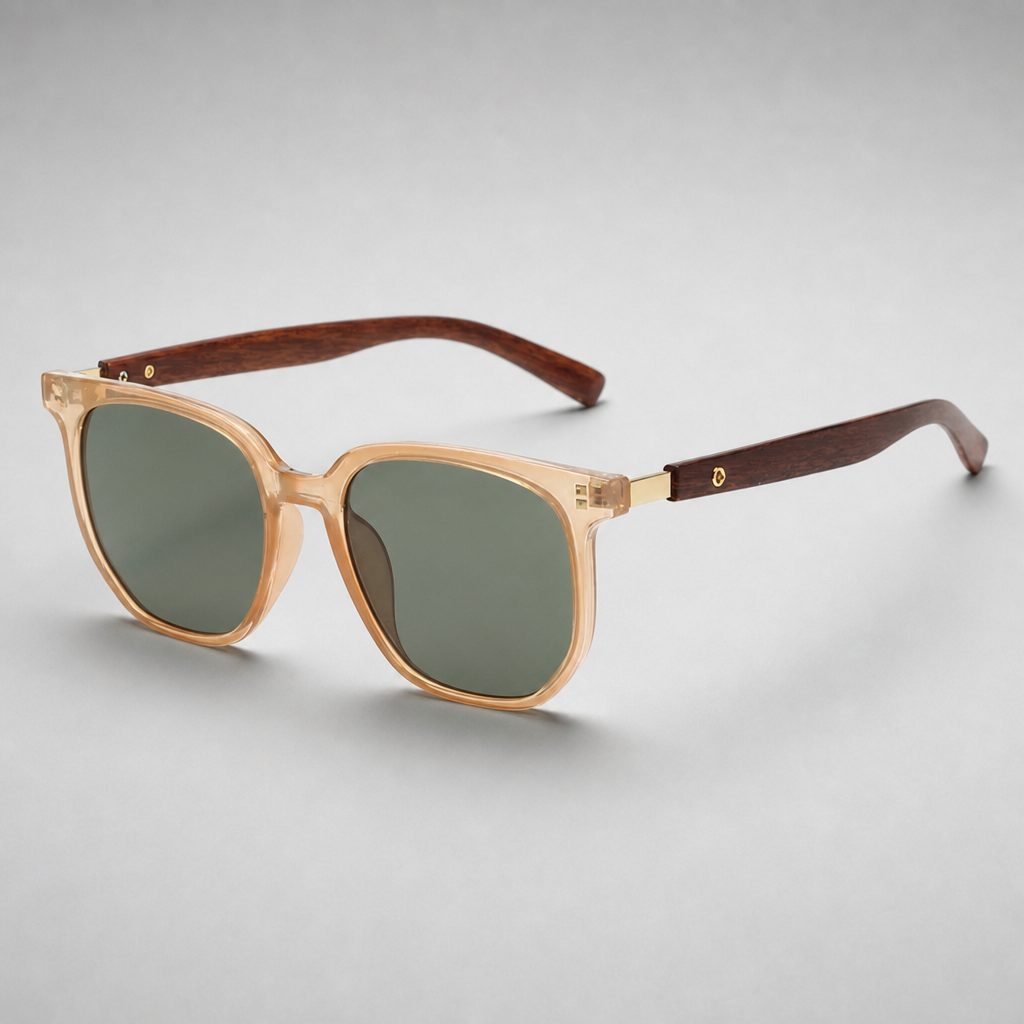 Women's Tarragona Sunglasses in Gold Green