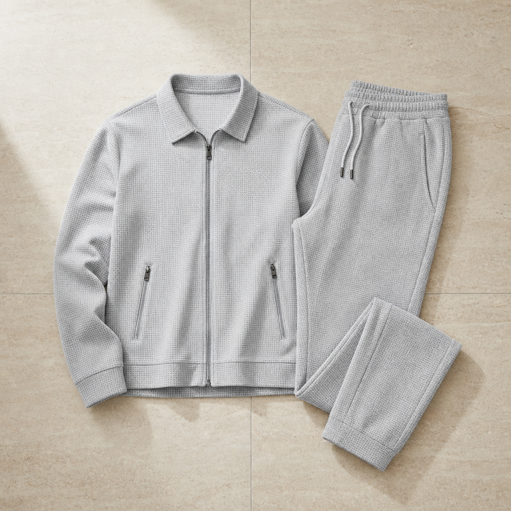 Kaiserla Tracksuit Set in Gray